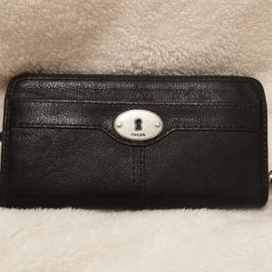 Leather Fossil Wallet